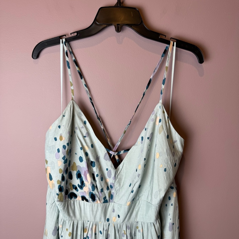 Davi & Dani Maxi Strappy Boho Flirty Dress 1XL - Picture 4 of 10
